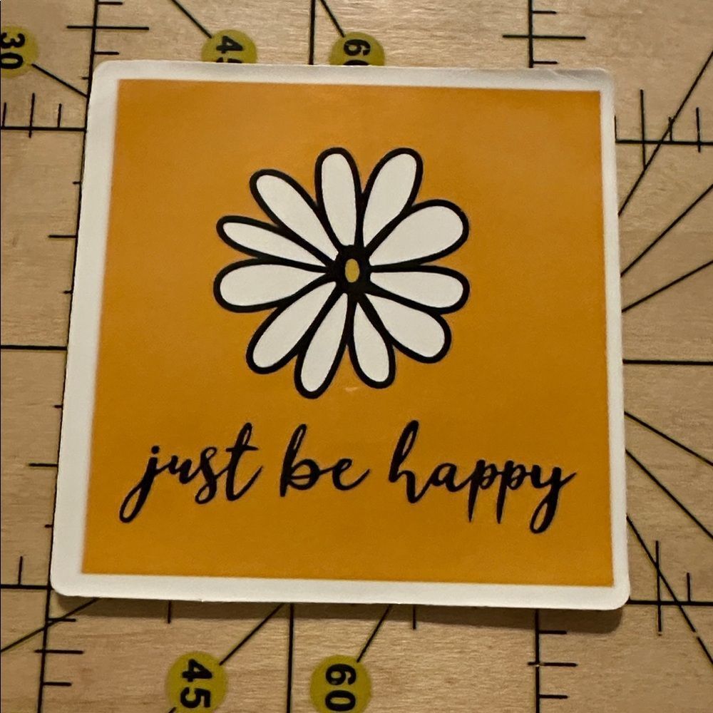 NEW Flower Daisy Aesthetic Waterproof Vinyl Sticker
